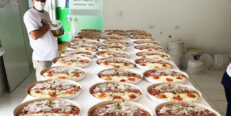 Mais de 600 pizzas vendidas. Obrigado!