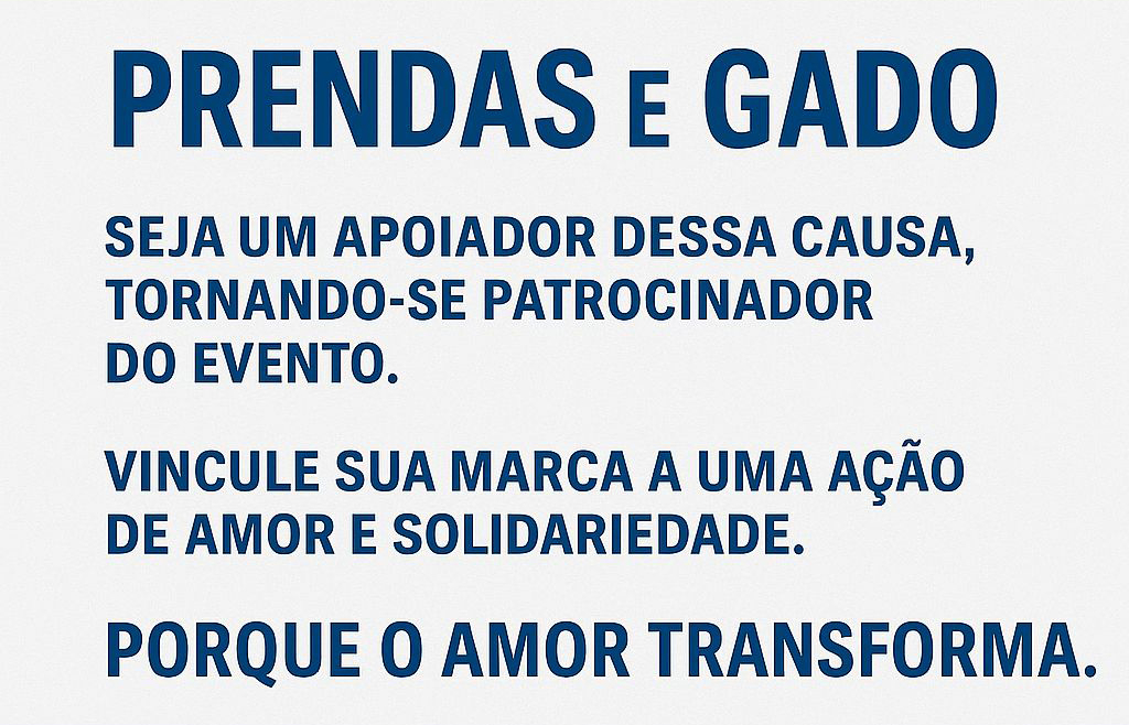 Apoie o 6º Leilão Beneficente da CAMID!